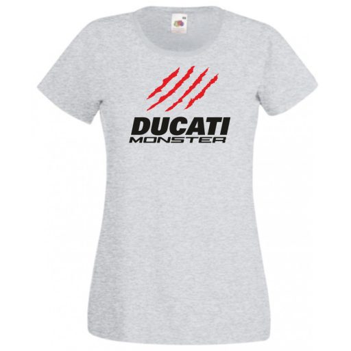 Motor fan Ducati Monster női rövid ujjú póló