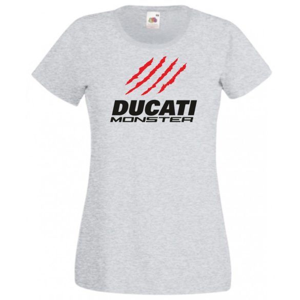 Motor fan Ducati Monster női rövid ujjú póló