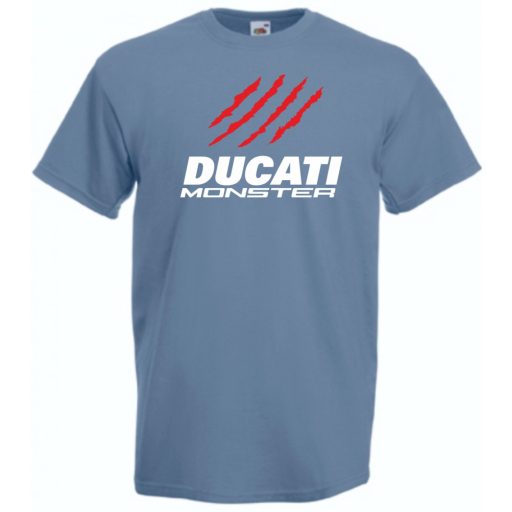 Motor fan Ducati Monster férfi rövid ujjú póló