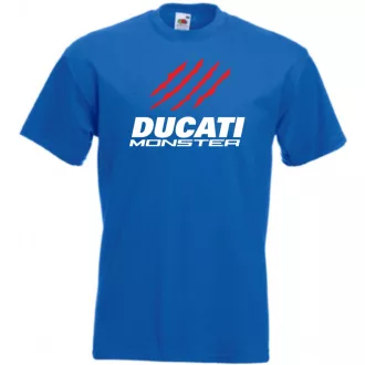 Motor fan Ducati Monster férfi rövid ujjú póló