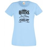 A Királynők Februárban születnek női rövid ujjú póló