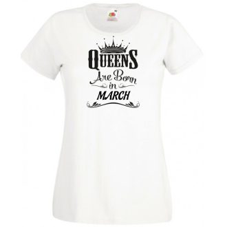   A Királynők Márciusban születnek női rövid ujjú póló