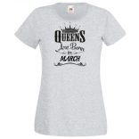 A Királynők Márciusban születnek női rövid ujjú póló