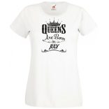 A Királynők Júliusban születnek női rövid ujjú póló