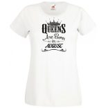 A Királynők Augusztusban születnek női rövid ujjú póló