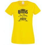 A Királynők Augusztusban születnek női rövid ujjú póló