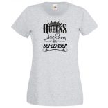 A Királynők Szeptemberben születnek női rövid ujjú póló