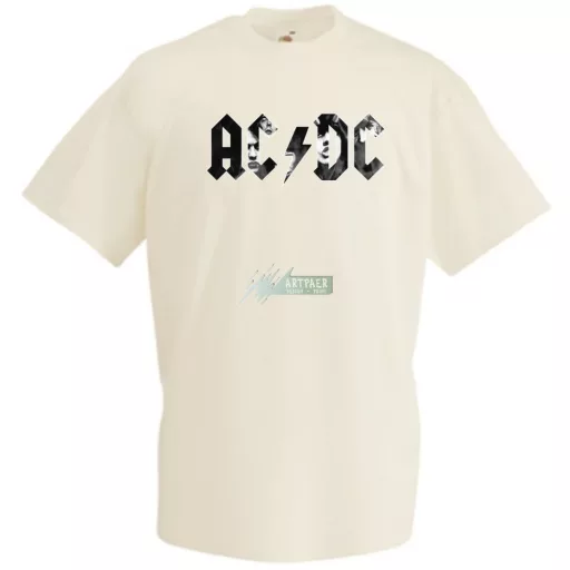 AC DC minima férfi rövid ujjú póló