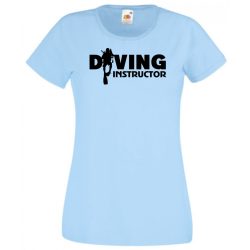 Búvár oktató női rövid ujjú póló