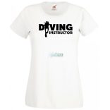 Búvár oktató női rövid ujjú póló