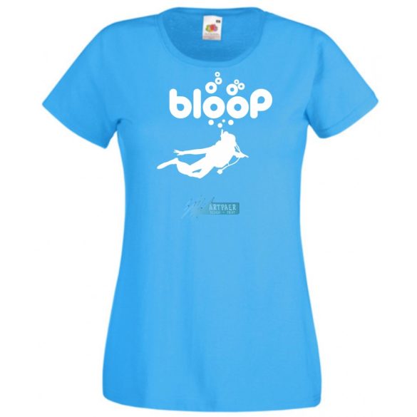 Búvár női rövid ujjú póló