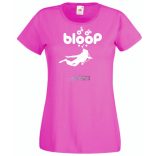 Búvár női rövid ujjú póló