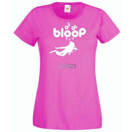 Búvár női rövid ujjú póló