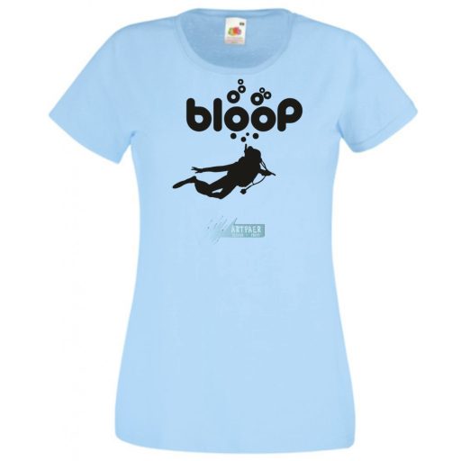 Búvár női rövid ujjú póló