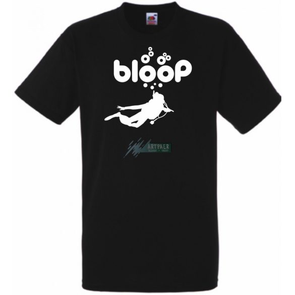 Búvár férfi rövid ujjú póló