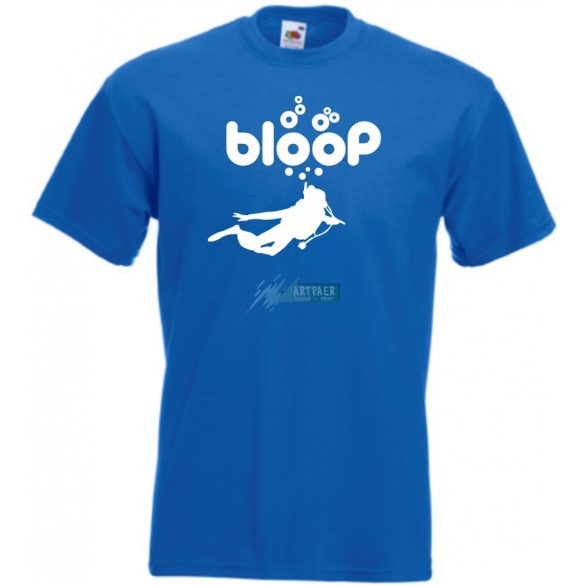 Búvár férfi rövid ujjú póló