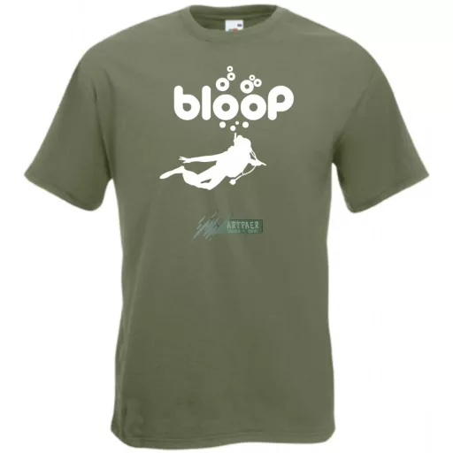 Búvár férfi rövid ujjú póló