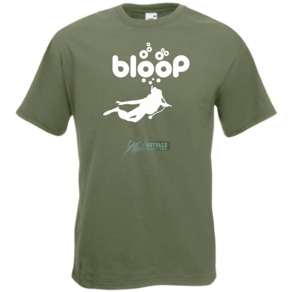 Búvár férfi rövid ujjú póló