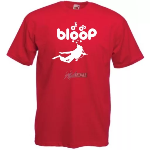 Búvár férfi rövid ujjú póló