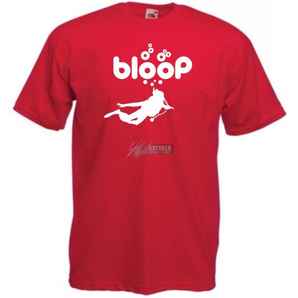 Búvár férfi rövid ujjú póló