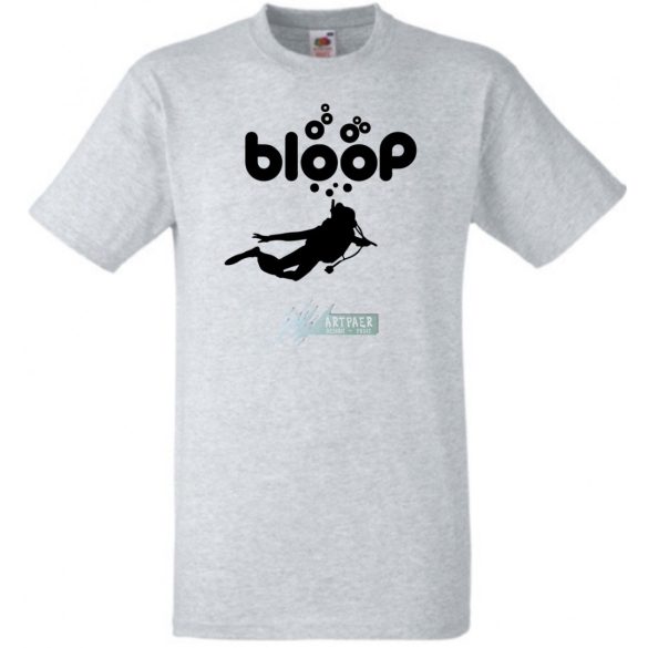 Búvár férfi rövid ujjú póló