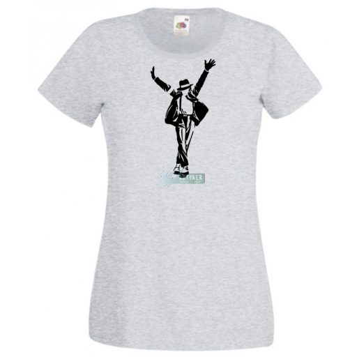 Retro Michael Jackson női rövid ujjú póló