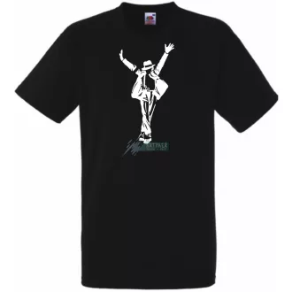 Retro Michael Jackson férfi rövid ujjú póló