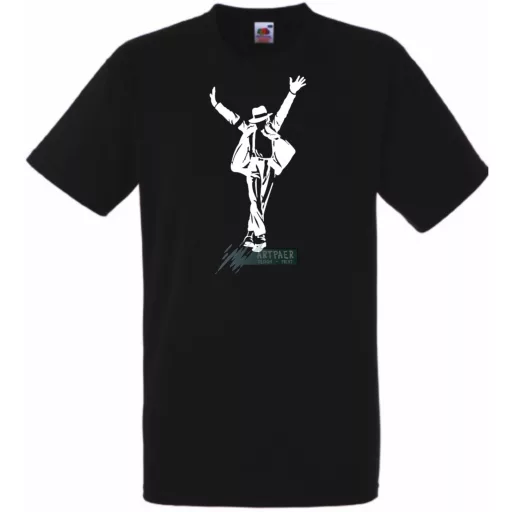 Retro Michael Jackson férfi rövid ujjú póló