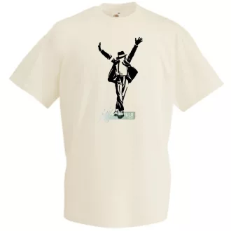 Retro Michael Jackson férfi rövid ujjú póló