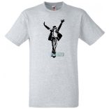 Retro Michael Jackson férfi rövid ujjú póló