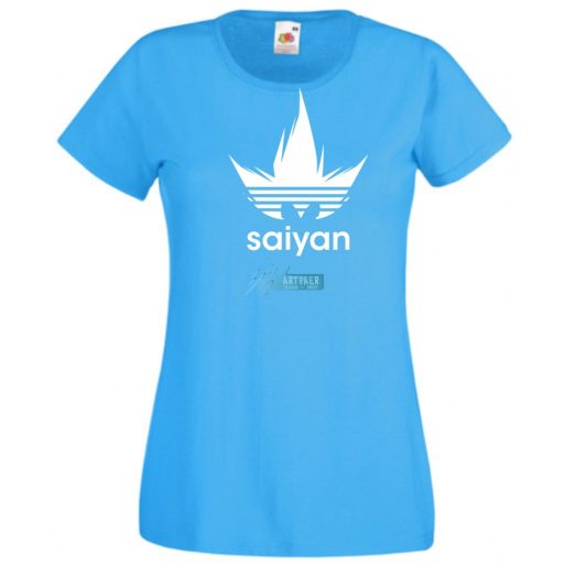 Anime Saiyan Sports Women női rövid ujjú póló