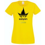 Anime Saiyan Sports Women női rövid ujjú póló