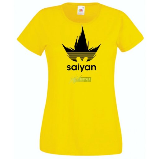Anime Saiyan Sports Women női rövid ujjú póló