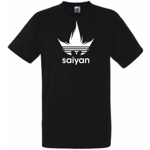 Anime Saiyan Sportsmen férfi rövid ujjú póló
