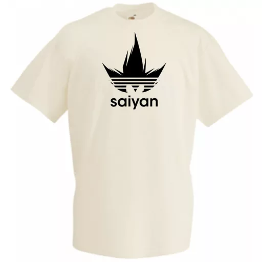 Anime Saiyan Sportsmen férfi rövid ujjú póló