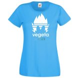 Anime Vegeta Sports Women női rövid ujjú póló