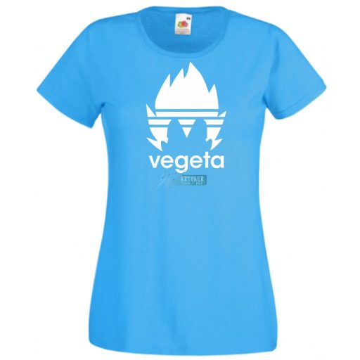 Anime Vegeta Sports Women női rövid ujjú póló