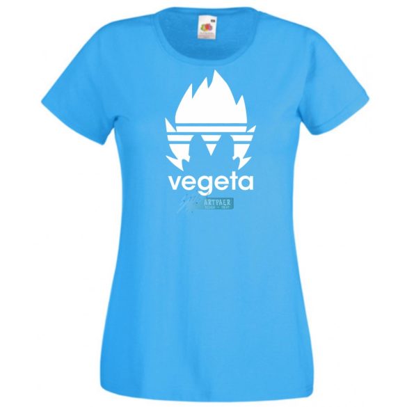 Anime Vegeta Sports Women női rövid ujjú póló