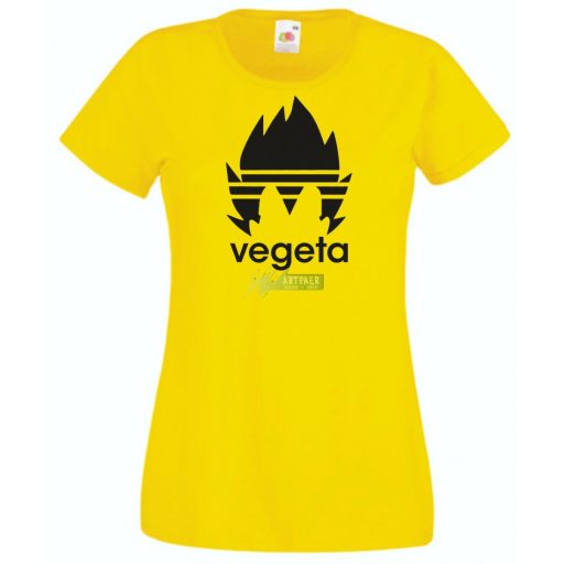 Anime Vegeta Sports Women női rövid ujjú póló