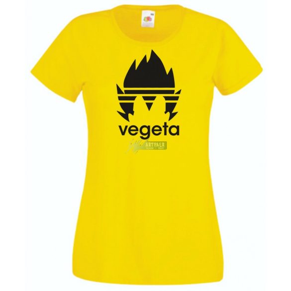 Anime Vegeta Sports Women női rövid ujjú póló