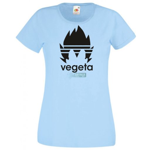 Anime Vegeta Sports Women női rövid ujjú póló