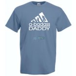 A-badass Daddy férfi rövid ujjú póló