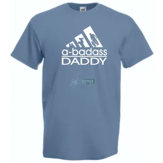 A-badass Daddy férfi rövid ujjú póló