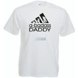 A-badass Daddy férfi rövid ujjú póló
