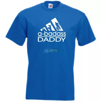 A-badass Daddy férfi rövid ujjú póló