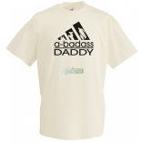 A-badass Daddy férfi rövid ujjú póló