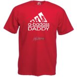 A-badass Daddy férfi rövid ujjú póló