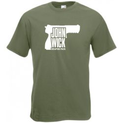 John Wick Weapon Pack férfi rövid ujjú póló
