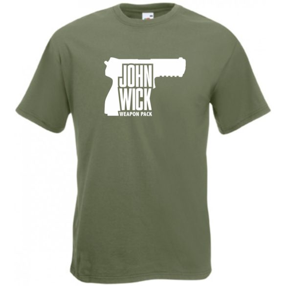 John Wick Weapon Pack férfi rövid ujjú póló