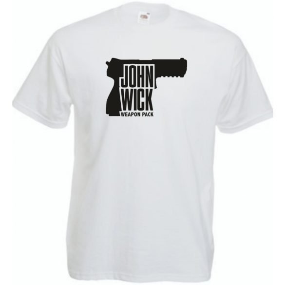 John Wick Weapon Pack férfi rövid ujjú póló